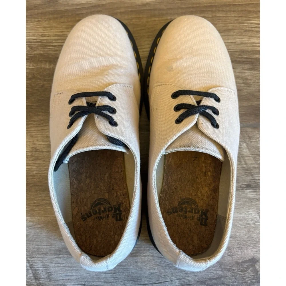 Dr Martens 1461 Canvas Oxford Shoes Women's Size 8